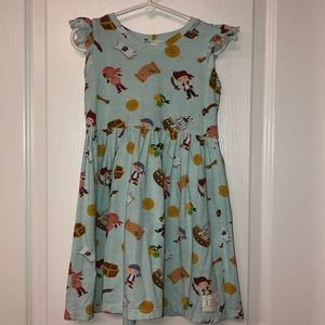⚓️Jake and the Neverland Pirates Dress 👗 Size 4T